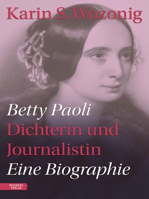 cover image of Betty Paoli — Dichterin und Journalistin